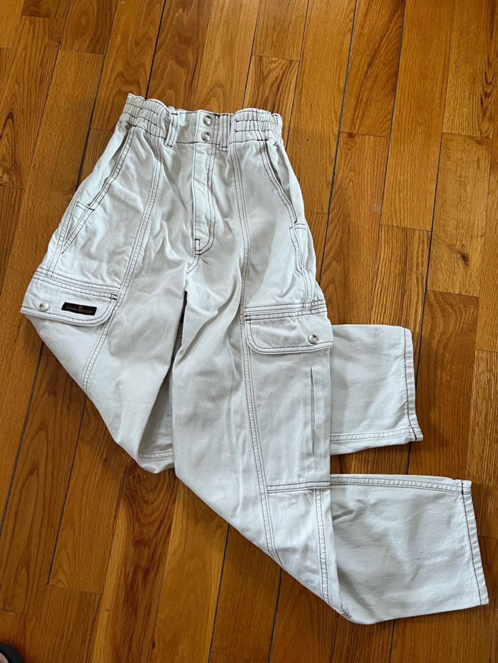 BDG Light Gray Men's Cargo Pants
